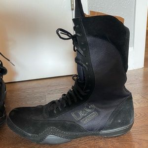 Men’s Runway Dolce & Gabbana “Wrestling” Boots